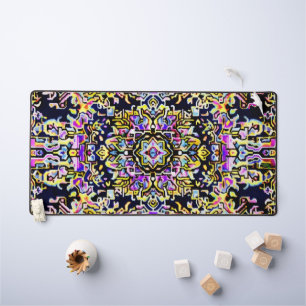 Persian Carpet Intricate Purple Desk Mat