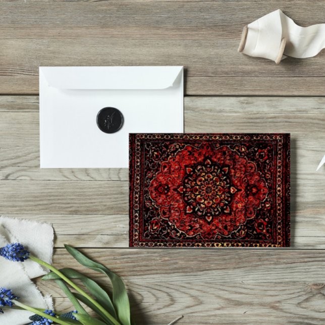 Persian carpet look in rose tinted field (Creator Uploaded)