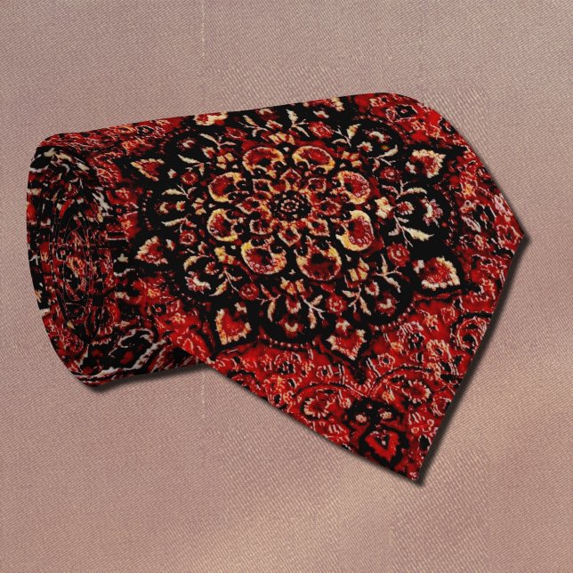 Persian carpet look in rose tinted field tie (Creator Uploaded)