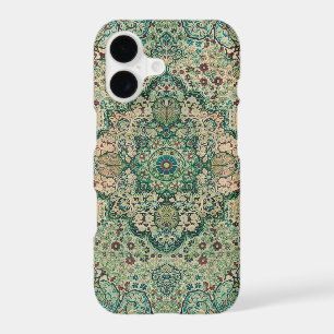 Persian Carpet Motive Vintage Floral Design