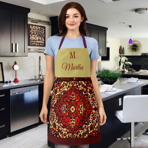 Persian carpet no2 - personalized  apron