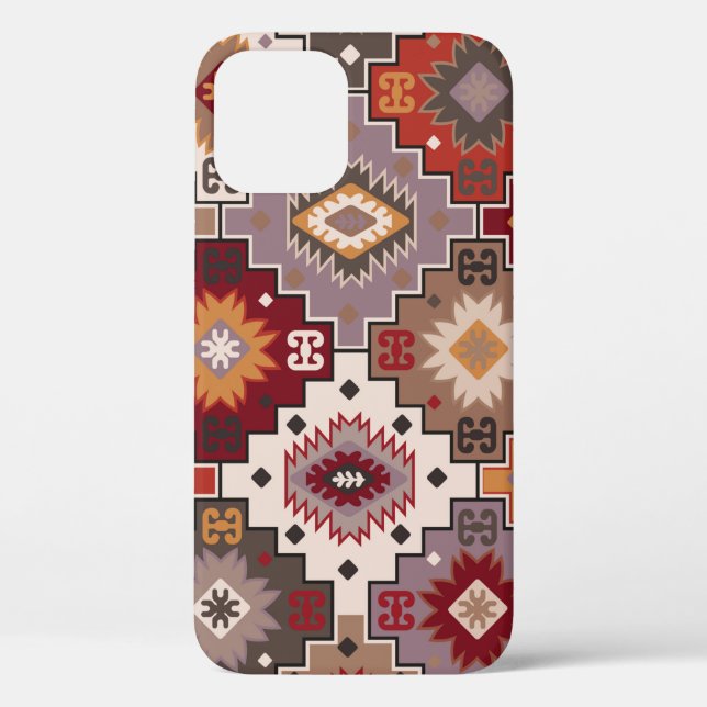 Persian carpet original design, tribal texture. Ea Case-Mate iPhone Case (Back)