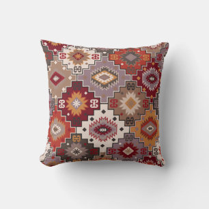 Persian carpet original design, tribal texture. Ea Cushion