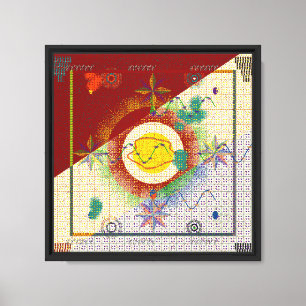 Persian Carpet Pattern Design Canvas Print