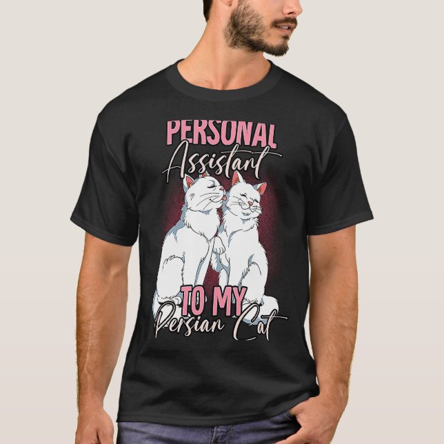 Persian Cat  10 T-Shirt (Front)