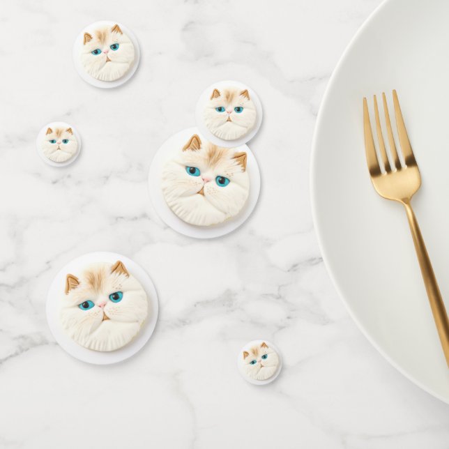 Persian Cat 3D Inspired Confetti (Group)
