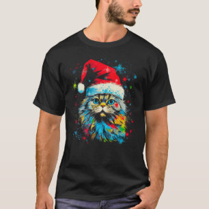 Persian Cat Christmas T-Shirt