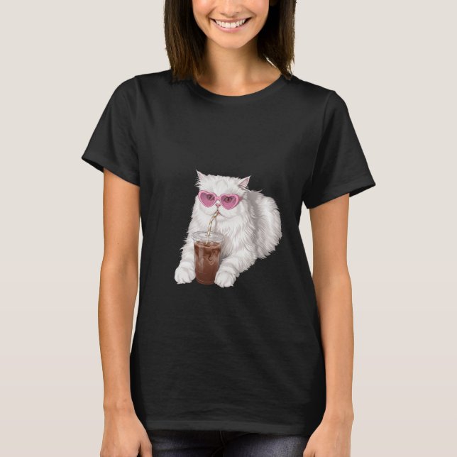 Persian Cat Comfort Colours Shirt (Front)