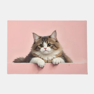 Persian Cat Doormat Art