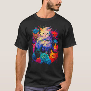 Persian Cat Family T-Shirt