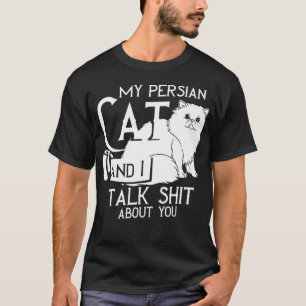 Persian Cat Gift Kitten Owner Lover T-Shirt