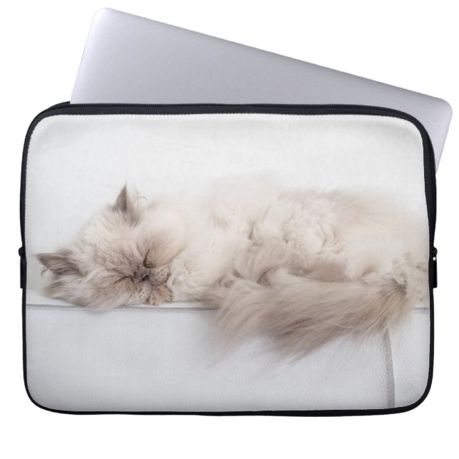 Persian Cat Laptop Sleeve (Front)