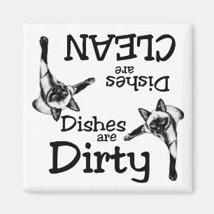Persian Cat Lovers Dishwasher Magnet