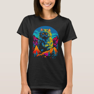 Persian Cat Mountain T-Shirt