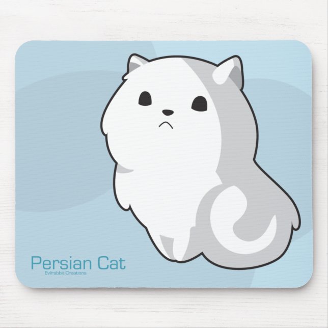 Persian Cat Mousepad (Front)