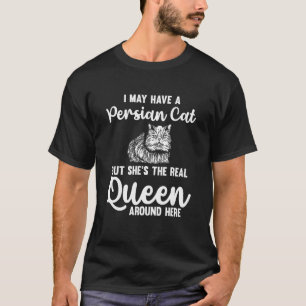 Persian Cat Mum Kitten Cat Owner Fur Mum Parent T-Shirt