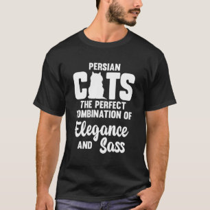 Persian Cat Mum Kitten Cat Owner Fur Mum Parent T-Shirt