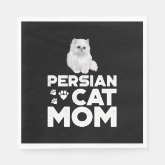 Persian Cat Mum Shirt I Female Cat Owner Persian K Napkin
