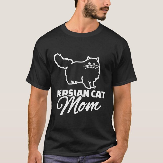 Persian Cat Mum T-Shirt (Front)