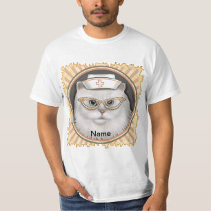 Persian Cat Nurse T-Shirt