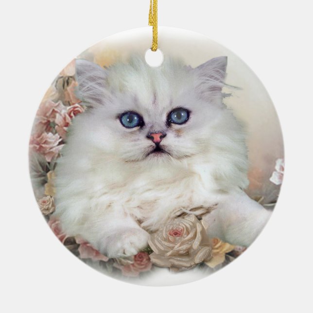 Persian Cat Ornaments (Back)