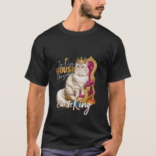 Persian Cat Owner IN THIS HOUSE THE PERSIAN CAT T-Shirt