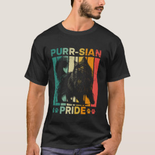 Persian Cat Owner PURR-SIAN PRIDE Vintage Persian T-Shirt