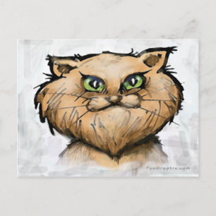 Persian Cat Postcard