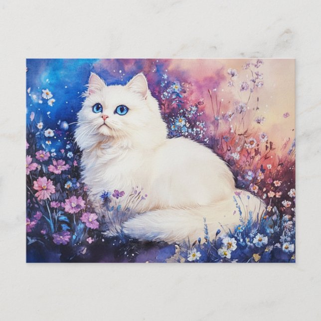 Persian Cat - Postcard (Front)