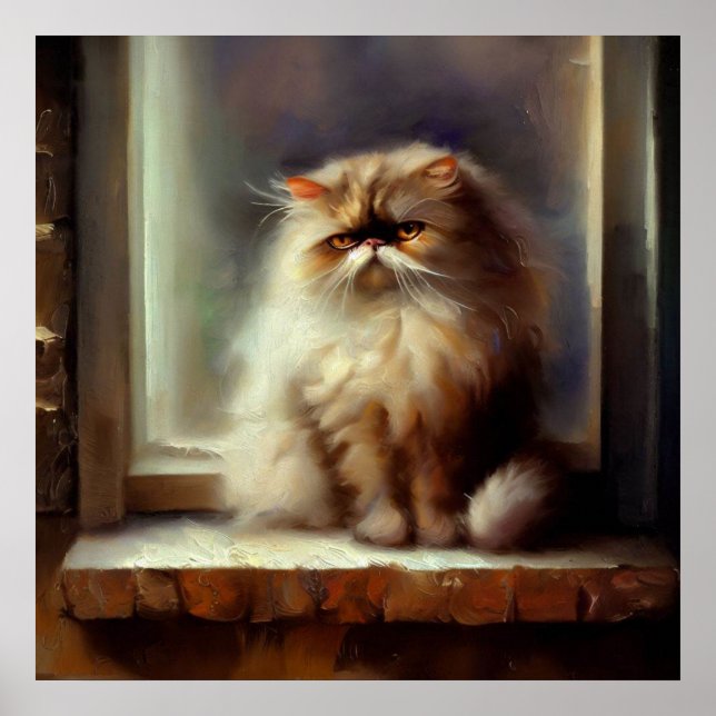 Persian Cat  Poster (Front)