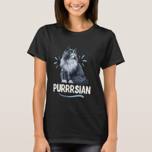 Persian Cat PURRSIAN Funny Persian Cats Owner T-Shirt