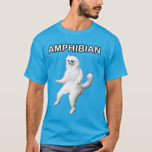 Persian Cat Room Guardian Amphibian Meme Shirt