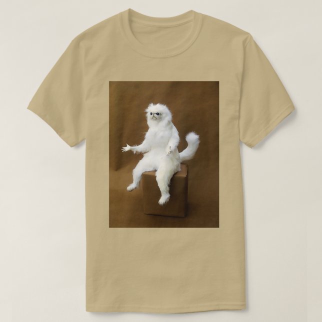 Persian Cat Room Guardian  T-Shirt (Design Front)