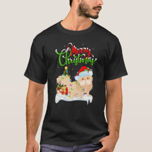 Persian Cat Xmas Decorations Persian Cat Christma T-Shirt