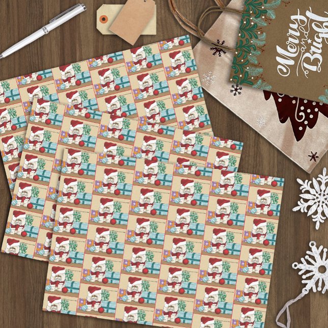 Persian Christmas Cat Tissue Paper (Creator Uploaded)