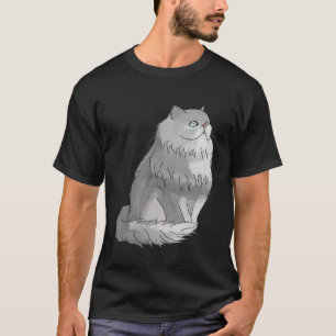 Persian Cute Cat Kitten Meow Men Women Kids T-Shirt