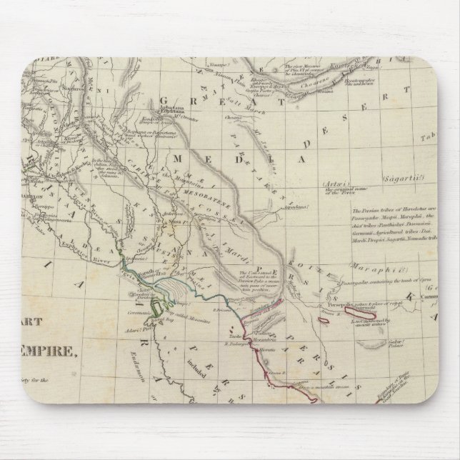 Persian Empire, eastern Mouse Pad (Front)