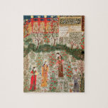 Persian Garden, 15th century (w/c on paper) Jigsaw Puzzle<br><div class="desc">Image:113277 Persian Garden, 15th century (w/c on paper). Persian School, (15th century). Bibliotheque Nationale, Paris, France. Art, Fine Art.</div>