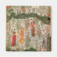 Persian Garden, 15th century (w/c on paper)