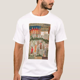 Persian Garden, 15th century (w/c on paper) T-Shirt