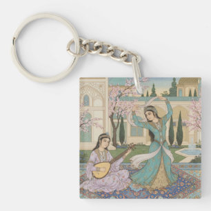 Persian Garden Melody Key Ring