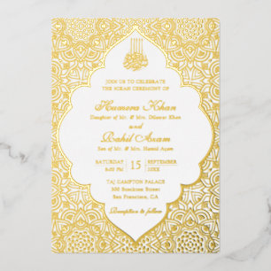 Persian Girih Artistic Laced Islamic Wedding
