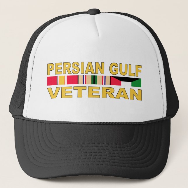 Persian Gulf Veteran Trucker Hat (Front)
