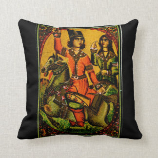 Persian Horseback Rider Cushion
