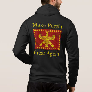 Persian Iranian Pride Iran Make Persia Great Again Hoodie