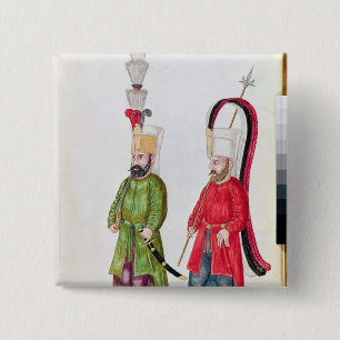 Persian Janissaries, 1513 15 Cm Square Badge
