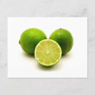 Persian lime postcard