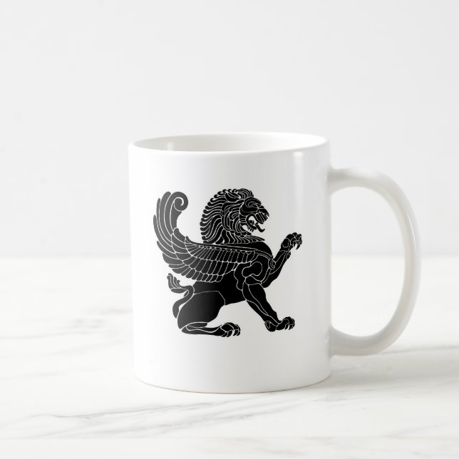 persian lion coffee mug (Right)