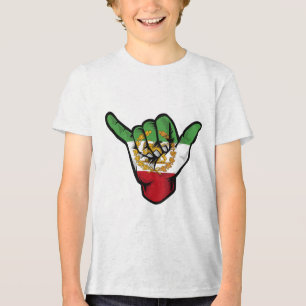 Persian Lion Shaka Hand Tri-Blend Shirt