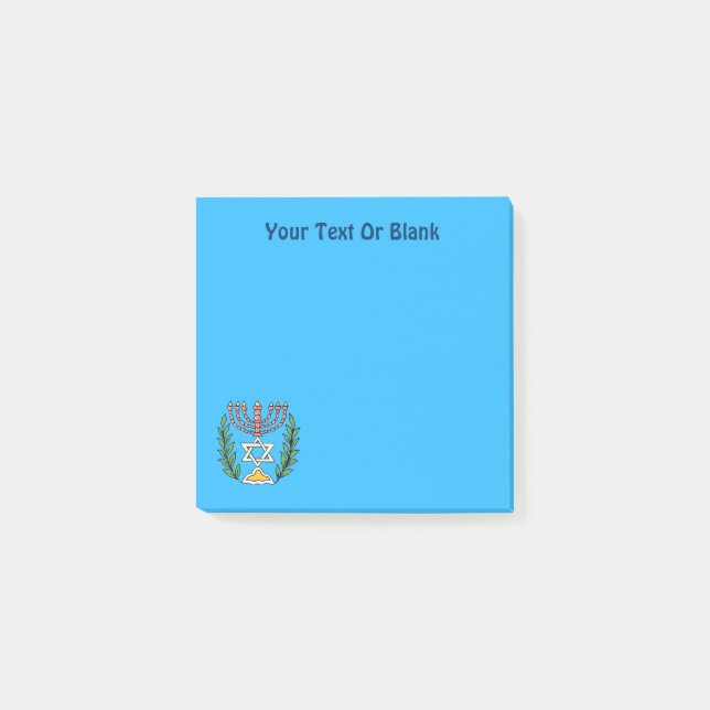 Persian Magen David Menorah Post-it Notes (Front)
